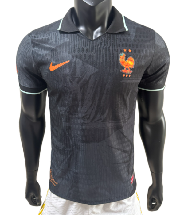 2026-27 France black Casual Edition Player Version soccer Jersey