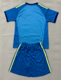 2026-27 Kids Leeds United blue goalkeeper soccer  jersey