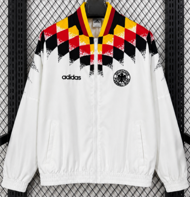 2026-27 Germany White  Casual Edition Windbreaker