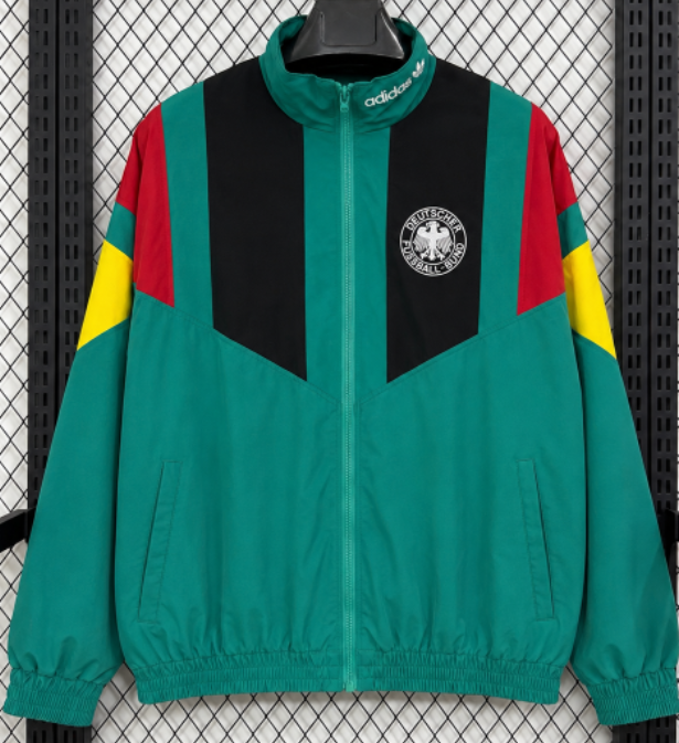 2026-27 Germany green  Casual Edition Windbreaker
