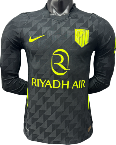 2026-27 Atletico Madrid away Player Version Long sleeve Soccer Jersey