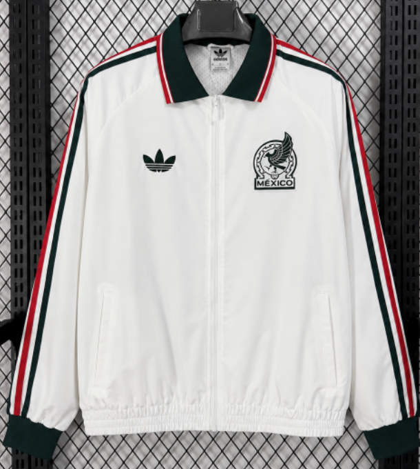2026-27 Mens Mexico white windbreaker
