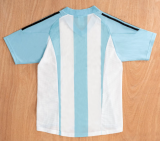 2002 Argentina Retro home blue white Soccer Jersey