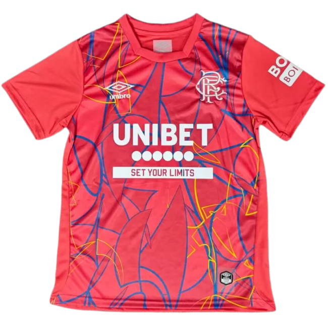 2026-27 Rangers red goalkeeper Fans Soccer Jersey