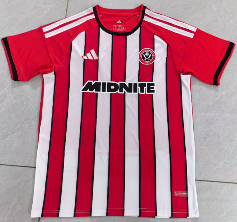 2026-27 Sheffield United home red white Soccer Jersey
