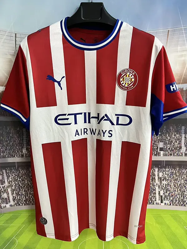 2026-27 Mens Girona home red soccer Jersey