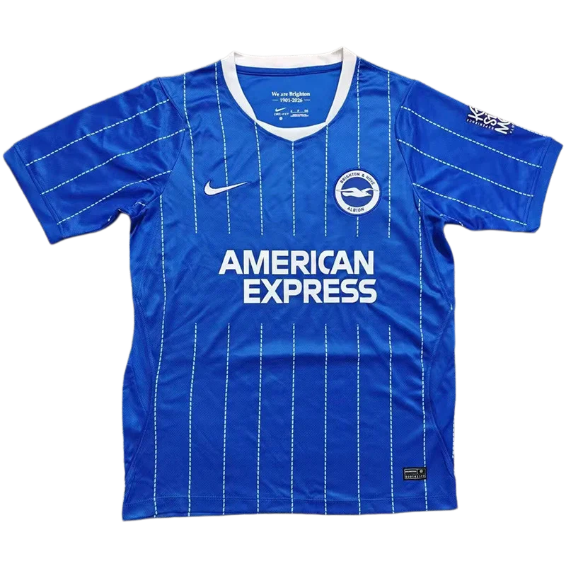 2026-27 Brighton home Blue  Fan Version Soccer Jersey