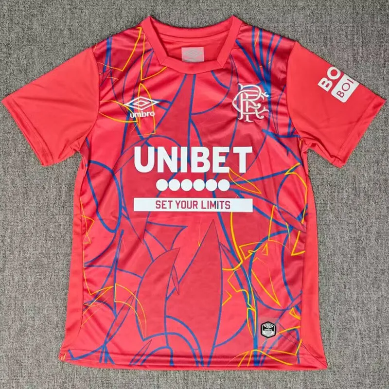 2026-27 Rangers red goalkeeper Fans Soccer Jersey