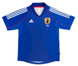 2002 Mens Japan home blue Retro soccer Jersey