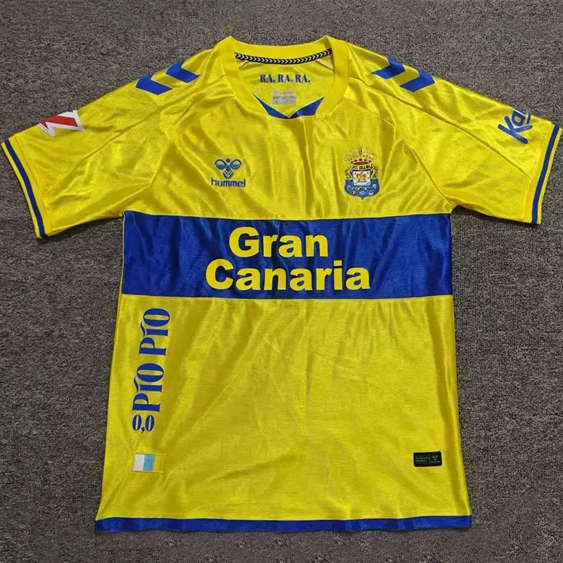 2026-27 Las Palmas home yellow Fans Soccer Jersey