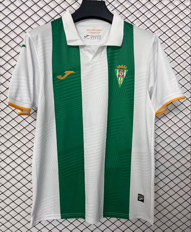 2026-27 Cordoba home green white Fans Soccer Jersey