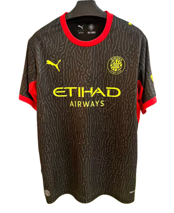 2026-27 Mens Girona away black soccer Jersey