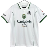 1998-2001 Racing de Santander home White  Fans Soccer Jersey