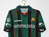 1999-00 Mens Venezia FC home green Retro Soccer Jersey