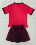 2026-27 KIDS Lyon away red Soccer Jersey