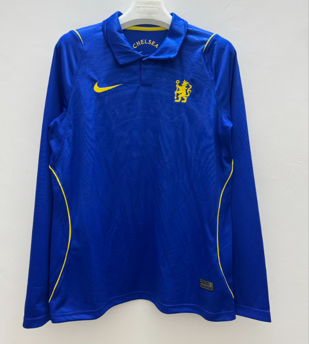 2026-27 Chelsea home blue Long Sleeve  Soccer Jersey