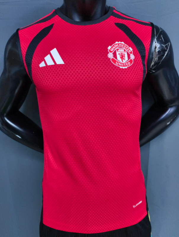 2026-27 Manchester United red vest Player Version training suit