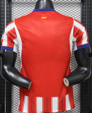 2026-27 Atletico Madrid  home Player Version Soccer Jersey