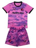 2026-27 Kids Feyenoord pink goalkeeper Soccer Jersey