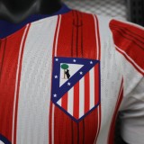 2026-27 Atletico Madrid  home Player Version Soccer Jersey