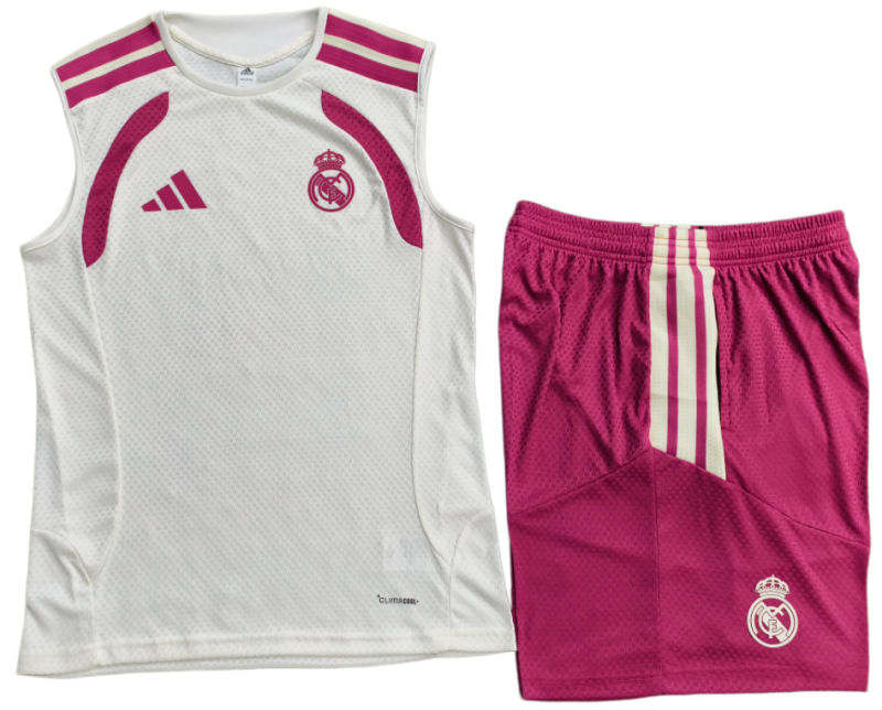 2026-27 Mens Real Madrid vest Player version Short training suit