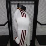 2026-27 Mens Spain away Player version Long Sleeve soccer Jersey (Have two star ⭐⭐）