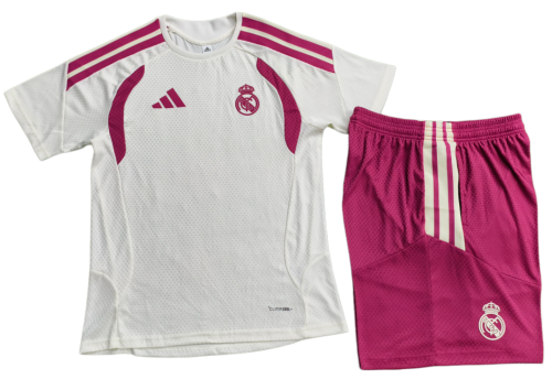 2026-27 Mens Real Madrid Player version white Short training suit
