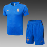 2026-27 Mens France Blue Player version Short training suit
