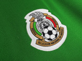 2004 Mens Mexico home green Retro Soccer Jersey