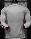 2026-27 Mens Spain away Player version Long Sleeve soccer Jersey (Have two star ⭐⭐）