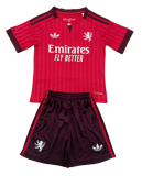 2026-27 KIDS Lyon away red Soccer Jersey