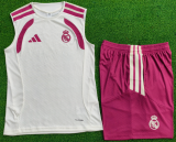 2026-27 Mens Real Madrid vest Player version Short training suit