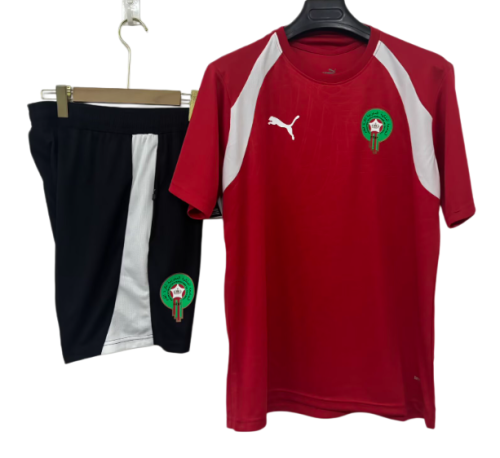 2026-27 Morocco Red Training Short Suit