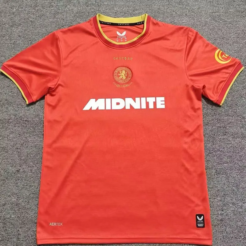 2026-27 Mens Middlesbrough home red soccer jersey