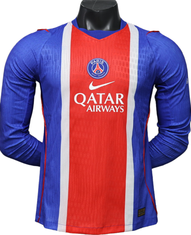 2026-27 PSG Home Long Sleeve Player Version Soccer Jersey