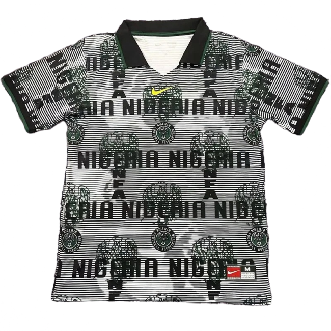2026-27 Nigeria Grey Black Training Shirts