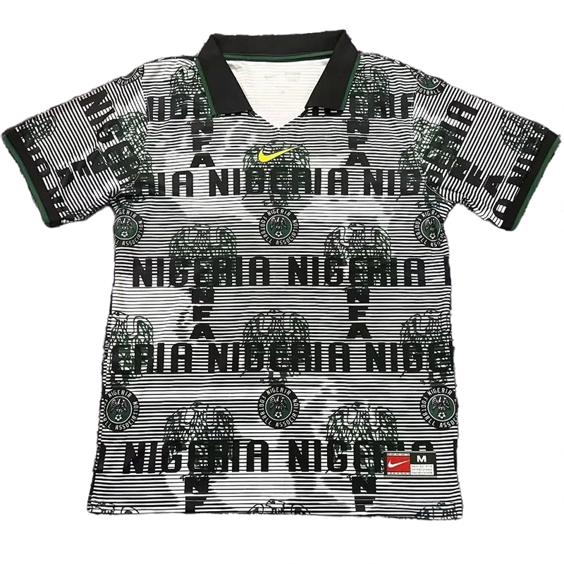 2026-27 Nigeria Grey Black Training Shirts