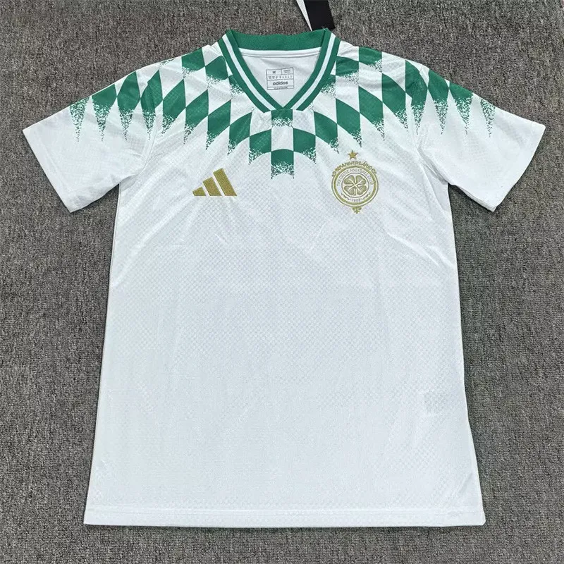 2026-27 Celtic White 60th Anniversary Training shirts