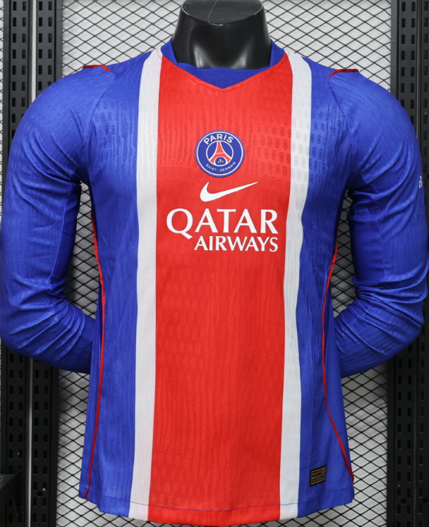 2026-27 PSG Home Long Sleeve Player Version Soccer Jersey
