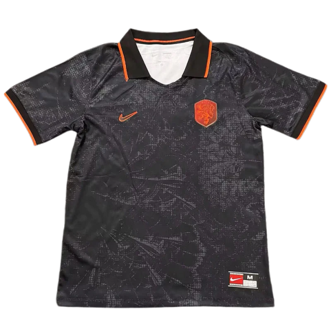 2026-27 Mens Netherlands Black Casual Edition Fans Training shirts