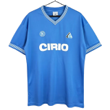 1984-1985 Napoli Home Retro blue Soccer Jersey