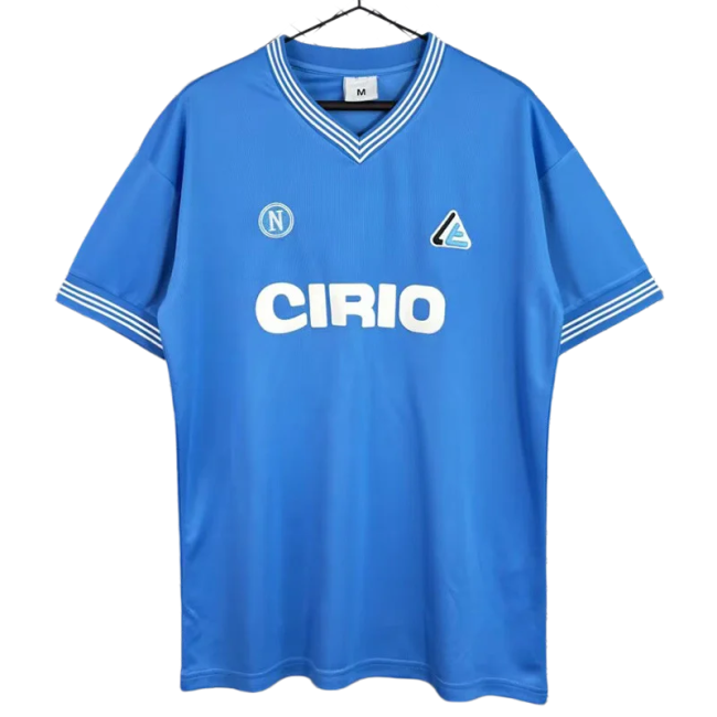 1984-1985 Napoli Home Retro blue Soccer Jersey