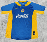 2005-06 Mens Club America away blue Retro soccer  Jersey