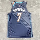 2026 OKC Thunder HOLMGREN #7 Gray City Edition Top Quality Hot Pressing NBA Jersey