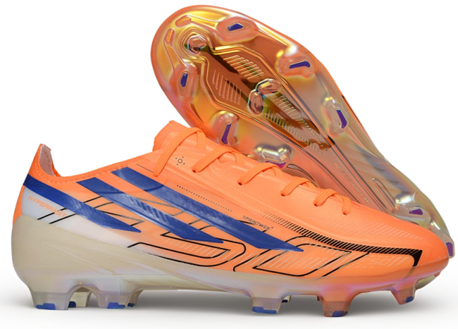 adidas F50 Hyperfast Elite Laceless FG orange Soccer Shoes