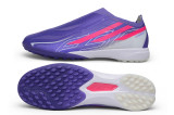 adidas F50 Hyperfast Elite Laceless TF Purple Soccer Shoes