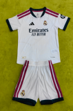 2026-27 Kids Real Madrid home Player version soccer Jersey