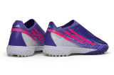 adidas F50 Hyperfast Elite Laceless TF Purple Soccer Shoes