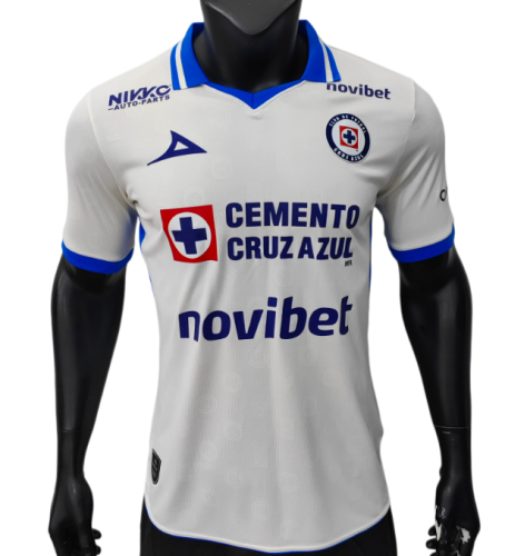2026-27 Mens Cruz Azul away white Player soccer Jersey