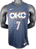 2026 OKC Thunder HOLMGREN #7 Gray City Edition Top Quality Hot Pressing NBA Jersey